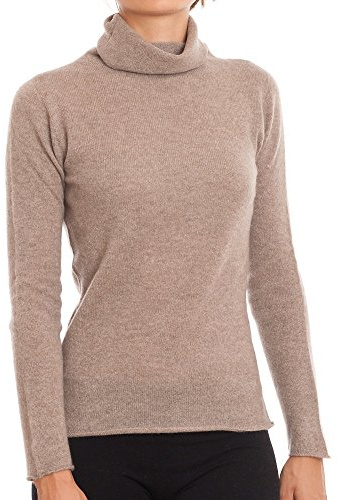 DALLE PIANE CASHMERE Maglione Donna 100% Cashmere | Maglione caldo e morbido per autunno e inverno, elegante da regalare per lei e per lui, autentico lusso Made in Italy