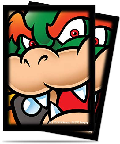 Ultra Pro 84594 - Karten-Schutzhüllen - Super Mario Bowser, 65 Hüllen