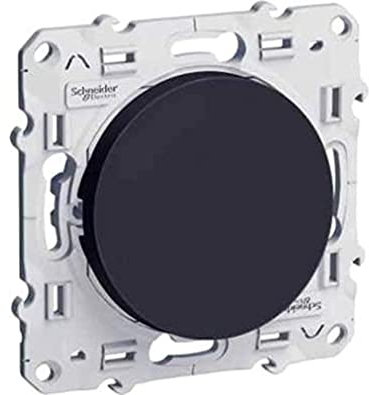 Schneider Electric - Odace - poussoir - anthracite - 10A - S540206