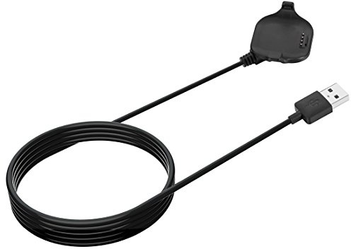 LOKEKE for Garmin Forerunner 25 USB Charging Cable Dock, Replacement USB Charger Charging Cable Dock For Garmin Forerunner 25 Large GPS Running Watch