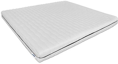 Baldiflex Wolke 15 Komfortschaummatratze, Orthopädische, Härtegrad 2 (H2), Bezug waschbar 60°C, (80 x 180 x 15 cm)