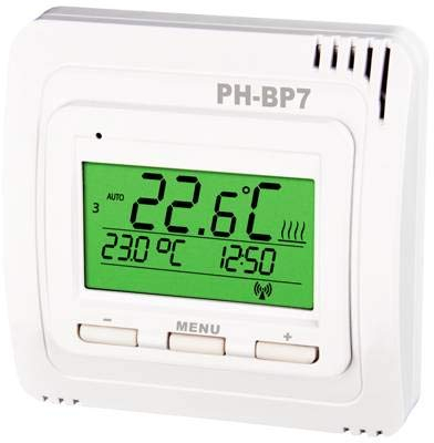 Elektro bock Drathloser Thermostat für Fussbodenheizung PH-BP7-V