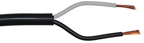 Lumonic 20m FLRYY Fahrzeugkabel 2 adrig I Fahrzeugleitung mit Kabelquerschnitt 2x 1,5mm² I Kabel Anhänger 2 polig, Anhängerkabel mehradrig