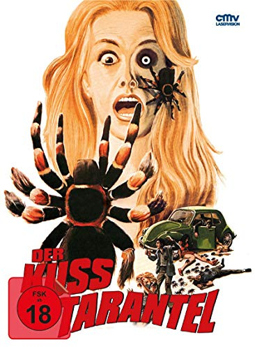 Der Kuss der Tarantel - Mediabook Cover A - Limitiert auf 666 Stück (uncut) (+ DVD) [Blu-ray]