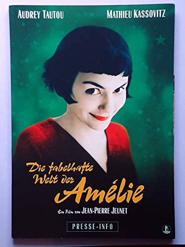 Die fabelhafte Welt der Amelie - Audrey Tautou - Presseheft + 6 Pressefotos