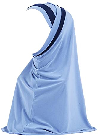 Zhiyao Damen Hijab Muslimische Muslimische Frauen Schal Kopfbedeckung Hidschab Islamische Gesichtsschleier Turban Hals Chemo Kappe Bandana Haartuch Beanie Mützen