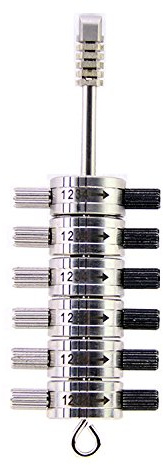 Professional Auto Locksmith Tools HU101 Premium Tibbe Lock Decoder and Pick Tool. 6-Tooth Car LockPick Tool