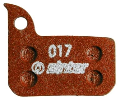 Sinter Scheibenbremsbeläge - 017 SRAM S514 - Box mit 25 Paar Werkstattpaket 2022: Rot One Size