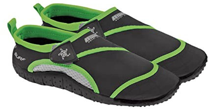 Abysstar Chaussures en néoprène Surf SR Roche Adulte Unisexe, Green, Black, 45
