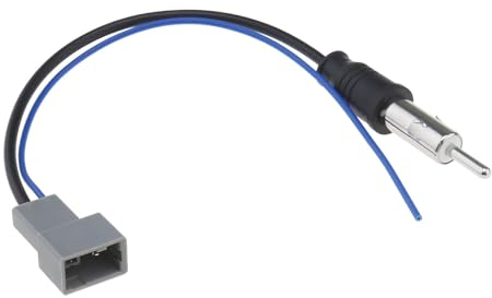 YINETTECH Antennenadapter Autoradio-Konverter-Adapter Kompatibel mit Honda Acura MDX Civic Accord CRV City Element Kompatibel mit Mazda 2 3 6 CX-5 2005 Und Höher