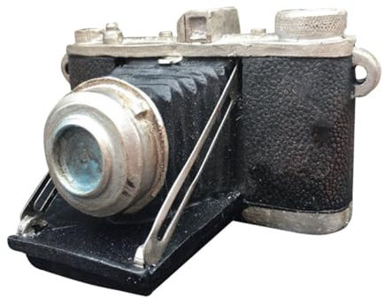 DECHOUS Spielzeug Vintage-Kamera Ornament Elektrogerät Mini-Zubehör Skulptur Mini-Spielzeug Mini-Alte Kamera Requisite Esstisch Fenster Kunstharz Kleine Kamera