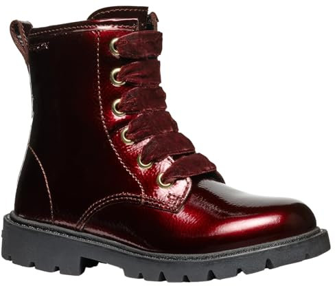 Geox J SHAYLAX Girl A, Stivaletto, Bordeaux, 38 EU