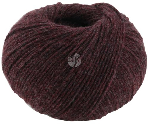 LANA GROSSA Cashmere Pure | Klassisch verzwirntes reines Kaschmirgarn | Handstrickgarn aus 100% Kaschmir | 25g Wolle zum Stricken & Häkeln | 115m Garn FB 21