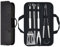 Wintfarm 8 pcs bbq grill tool set, bbq accessories with storage bag,stainless steel barbecue grilling utensils kit,bbq tools gifts for men dad, travel, outdoor, camping, backyard barbecue