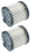 Tbrov Filtro HEPA di Ricambio Compatibile con Xiaomi Jimmy JV51/JV53/JV71/JV83/JM52 Accessori Filtri for aspirapolvere Parti di Ricambio Materiali di consumo(2PC)