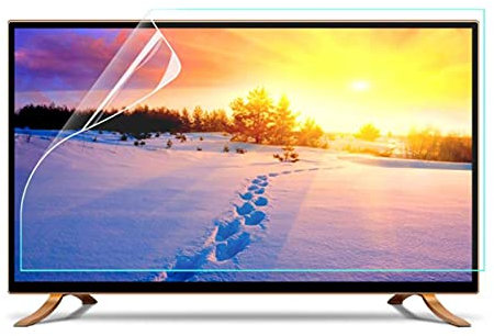 XAoSCd Protector De Pantalla para TV De 32 A 75 Pulgadas, Antirreflejos, Antirradiación Y Antiarañazos, para Interiores Y Exteriores, LCD, Led, OLED Y QLED 4K HDTV.,Matte-1645x930mm