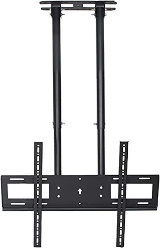 LWJSOCP Supporto TV Multifunzione da soffitto, Rotazione e inclinazione a 360°, Adatto a schermi Piatti LCD da 65-100 Pollici e TV Curve, Montaggio a soffitto, Supporto TV Max 900X600 mm