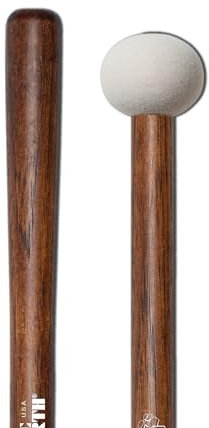 Vic Firth - Mazzuolo per Grancassa da marcia Serie Corpsmaster® - MB1H - Duro - Testa di piccola