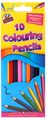 THE ART BOXArtbox Full Size Colour Pencil (Pack of 10) 5120