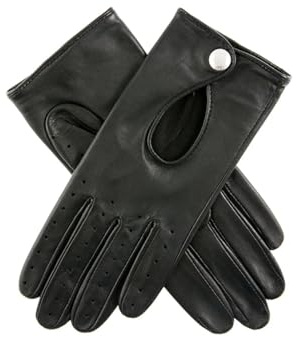 Dents Thruxton Women's Leather Driving Gloves BLACK 6.5