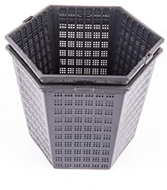 Lincolnshire Pond Plants Ltd 3 x 3LTR Hexagon Pots - Baskets for Ponds