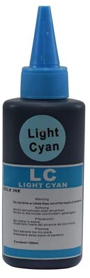 inklab Bottle-LightCyan - Universal Refill Ink For Brother/Canon/Epson Light Cyan100ml