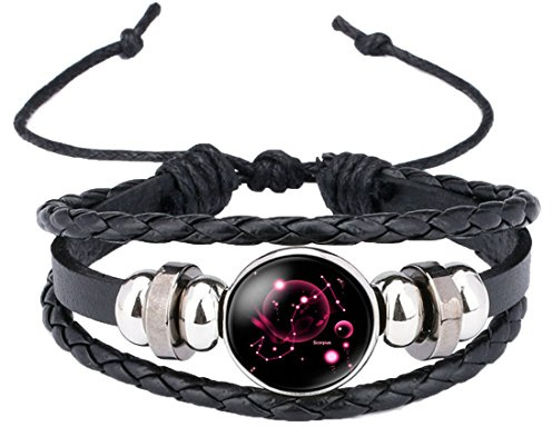 Caimeytie Bracelet Réglable Pendante Constellation Verre Produit