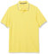 Amazon Essentials Men's Regular-Fit Cotton Pique Polo Shirt (Available in Big and Tall), Yellow Twin Stripe, XL