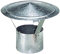 SOMBRERO GRIS EXTRACTOR DE HUMO ESTUFA DE LEÑA 120MM MILÍMETROS DE DIÁMETRO, IDEAL ESTUFAS DE LEÑA MASIAS CORTIJOS CASAS CAMPO TERRAZAS SOMBRERETE