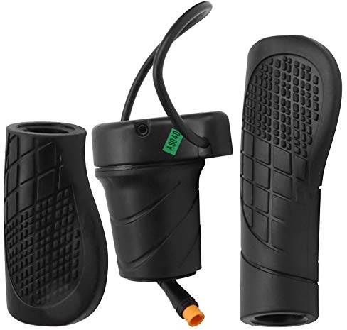 Alomejor Scooter Half Gasgriff mit Wasserdichtem Gelenk für Scooter Modifiziertes Zubehör