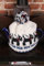 Pachamama Handknitted Medium 4-6 Cup 1.2L Wool Tea Cosy Teapot Cover - Scottie Dog Pattern Insulated Handmade Fair Trade Black White
