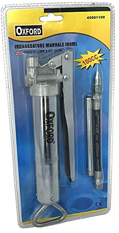 Gloriashoponline INGRASSATORE Manuale Pompa per Grasso Pistola CAPACITA' 100ML