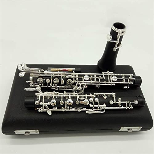 DZDZDZ Oboe Anfänger Oboe Professional Bakelite Student Oboe C Key Musical Instruments Mit Case Reeds Zubehör Oboe zubehör