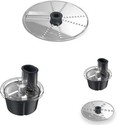 i·cookmix Éplucheur de légumes Thermo Mixeur Accessoires Éplucheur Cutter Set (ensemble grossier et fin)