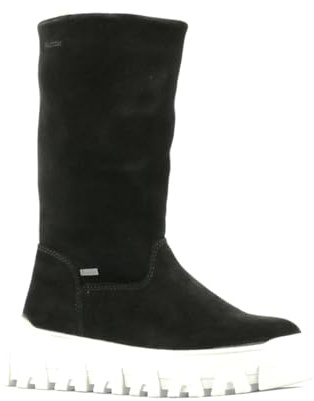 Richter 4151-6111-9900 Schlupfstiefel Rauleder Unisex in schwarz