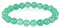 Fadcaer Crystal Bracelet 8mm Healing Crystal Bracelet Natural Gemstone Bead Bracelet Stretch Bead Bracelet Crystal Bracelets Beaded Bracelets for Healing Jade Bracelet Gift for Women Men (Green)