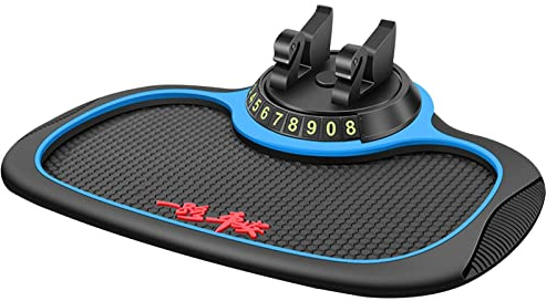Auto Antirutschmatte Armaturenbrett, Handyhalterung Auto, Handyhalterung Auto Non-Slip Multifunktionales Telefonpad, Handyablage Armaturenbrett, 360 Grad Drehbare Autschfeste Telefonhalterung
