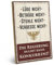 ARTFAVES® Wandbild Holzschild mit Spruch - Lüge nicht, betrüge nicht - Türschild Retro Vintage Deko Bild Geschenk - witzige Sprüche, Politik