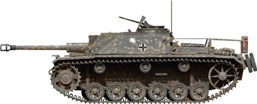 MiniArt 72101 1:72 Dt. StuG III AUSF.G Prod. 1943 Alk. - originalgetreue Nachbildung, Modellbau, Plastik Bausatz, Basteln, Hobby, Kleben, Modellbausatz, Zusammenbauen, unlackiert