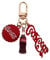 NISCAYA Porte-clés en forme de bouteille de coca avec pendentif en forme de lettre de coca - Cadeau pour ami - Accessoire de charme pour femme et homme, multicolore, F