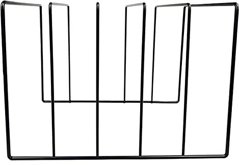 Holdes Titular de discos para álbumes | Soporte de Disco Vinilo de Hierro Negro - Accesorios de Fotografía de PortarDiario para discos de vinilo, libros, carpetas, correos electrónicos,