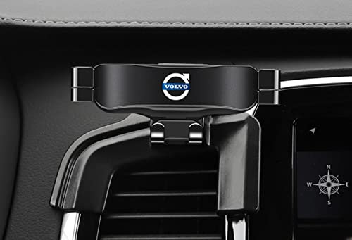 XLUMIO Car Phone Holder for Volvo XC40 XC60 XC90 S60 S90 V90, 360° Flexible Rotation, Anti-slip Shockproof, XC90 2015~2023