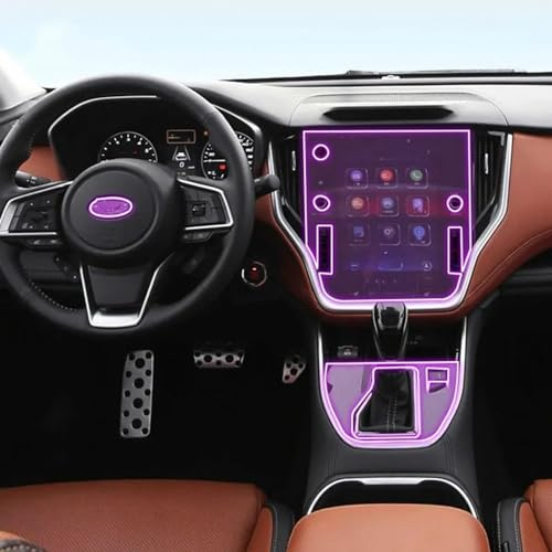 WLLLLa Auto Screen Protector Film für Subaru Outback 2020-2023,Auto infotainment Radio GPS Konsole Navigation Zubehör,B/RHD