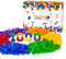 Pairez Toys Building Blocks Set, 1000 Piece Creative Compatible Bricks Set for Kids in Rainbow Color