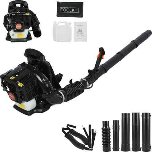 52CC Laubbläser, 550 CFM, 2 Takt, Hochleistungs-Rucksack-Laubbläser, Gebläse, Laubbläser Benzin