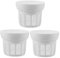 Cabilock 3St Joghurt-Separator käsebereiter cheesemaker joghurt filter Milch Trenner yogurt strainer Saftsieb Nudelsieb Sieb für Joghurt Mehlsieb werkzeug Käsesieb Nusssieb Netzwerk Weiß
