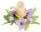 Osterkerzenringe Osterkranz, Künstliche Blumen Bauernhaus Ostereier Feiertagskerzenringe, Inneneinrichtung Blütengirlande Kerze Osterkranz für Festival, Küchenschränke, Laternen, Türen, Tischplatten