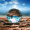 JITIFAZH K9 Kristallkugel(60mm), Dekor Fotografie Ball, Klare Kristallkugel Lensball für Fotografie – Glas Kugel Wahrsager & Meditation, kein Stand