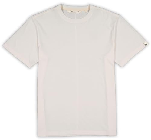 Mons Royale Herren Yonder Merino Organic Cotton T-Shirt, Vintage White, XL