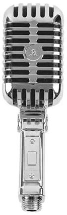 Showerstar Pommeau de douche en forme de microphone pour salle de bain